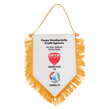 Fanion grand format personnalisé