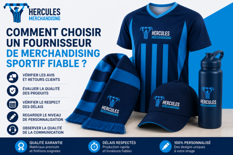 Comment choisir un fournisseur de merchandising sportif fiable ?