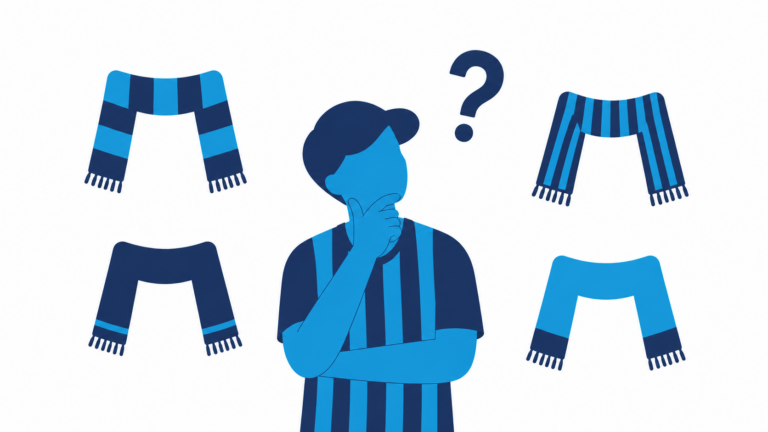 Quelle écharpe personnalisée choisir pour votre club ?